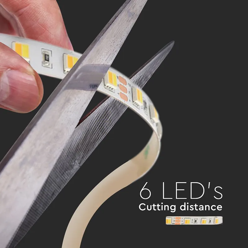Banda LED 24V SMD5050 120LED/M 3IN1 IP20 5M