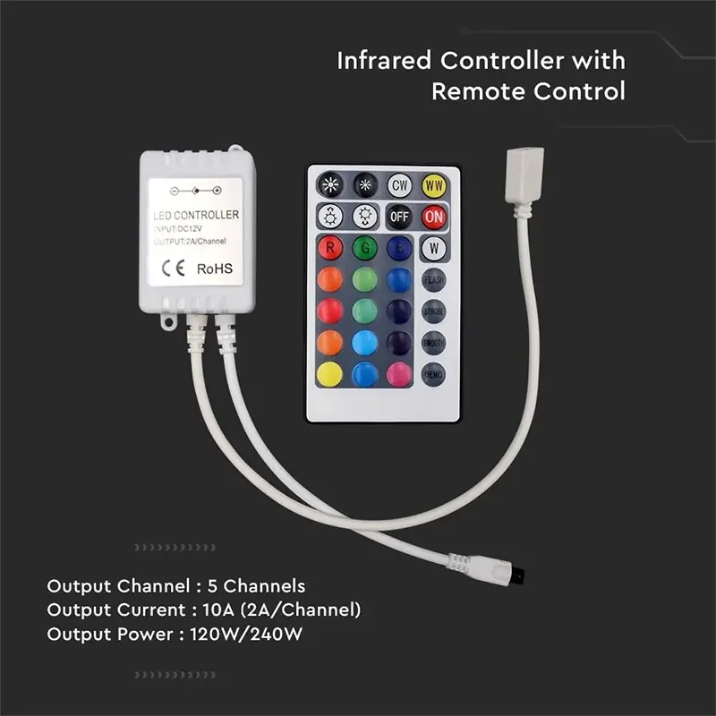 Controller Banda LED 3IN1 + RGB 26 Butoane