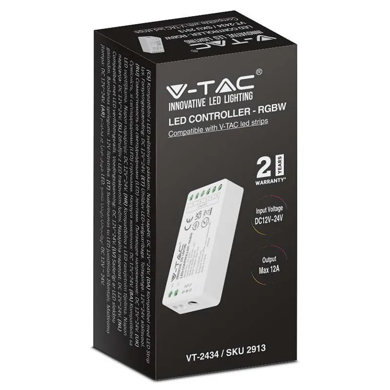 Controller Banda LED RGB + Alb Wi-Fi