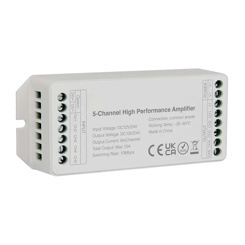 Amplificator Banda LED 5 Canale 15A