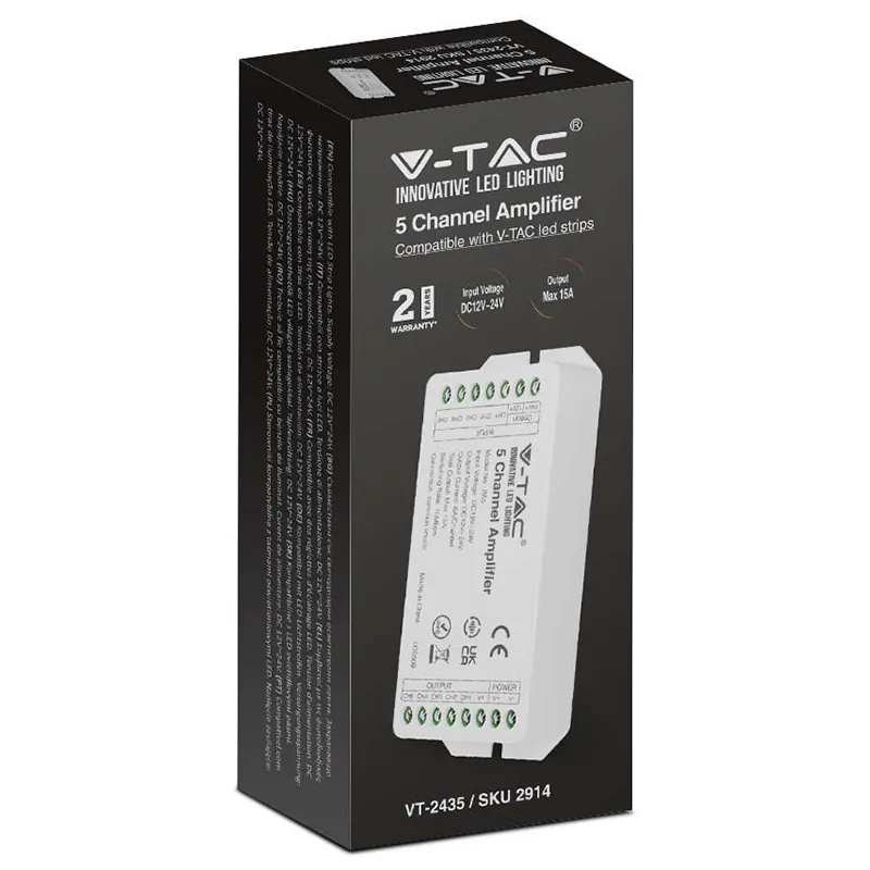 Amplificator Banda LED 5 Canale 15A