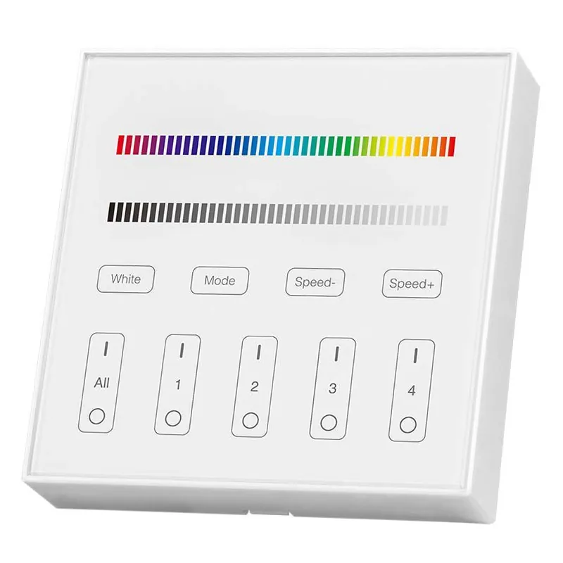 Controller Banda LED RGB + Alb 4 Zone Wi-Fi - Alb