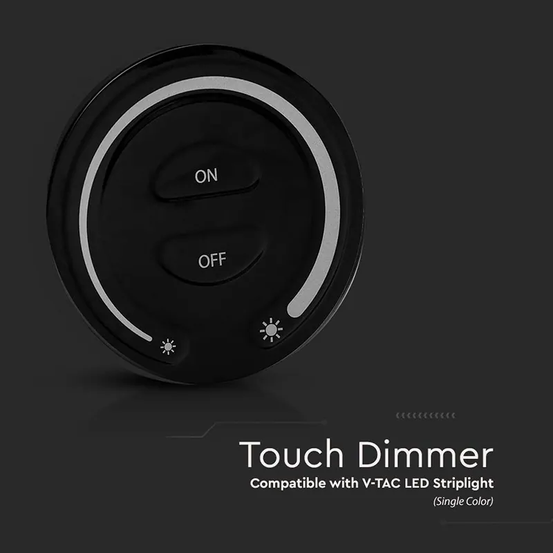 Controller Banda LED Touch Lumina Alba - Negru