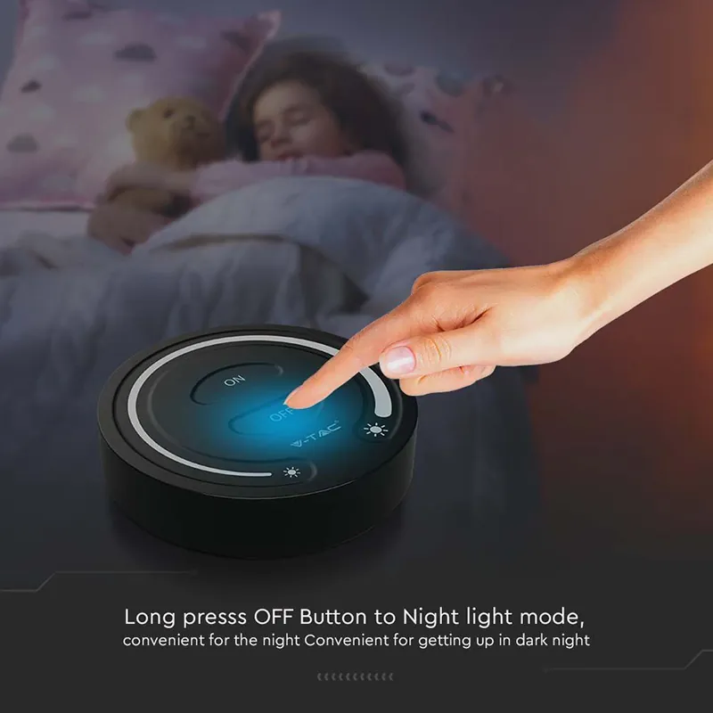 Controller Banda LED Touch Lumina Alba - Negru