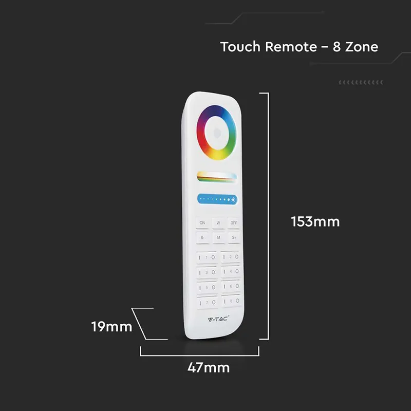 Telecomanda Controller Banda LED 8 Zone