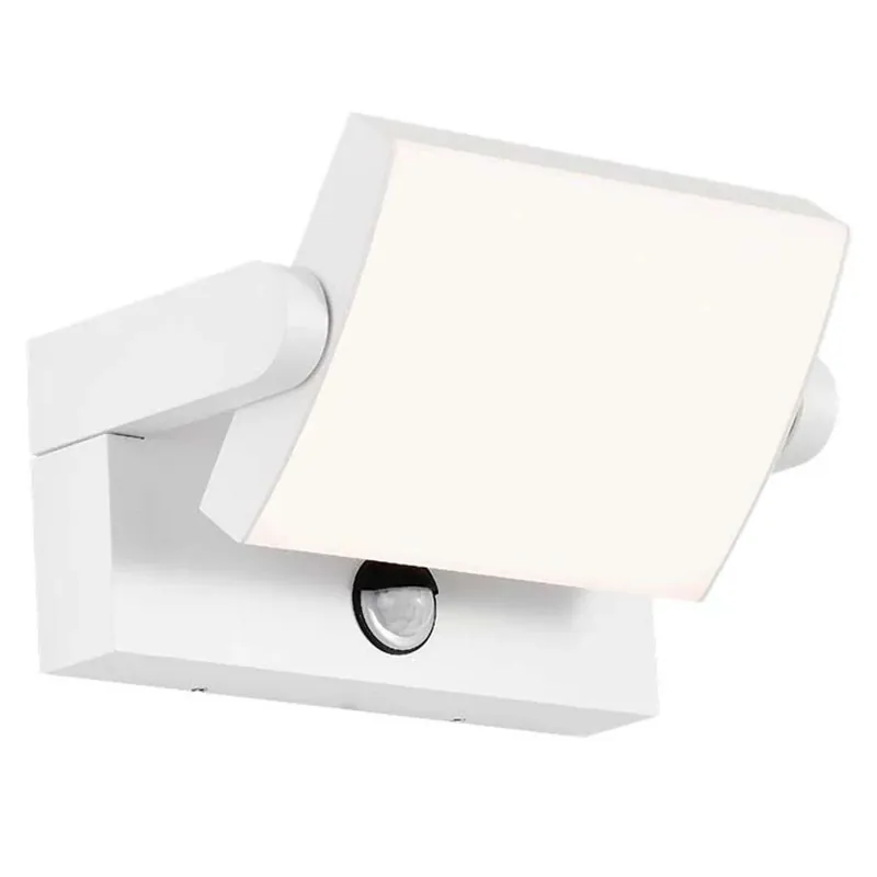 Lampa LED cu Senzor Miscare 17W IP65 3000K- Alb
