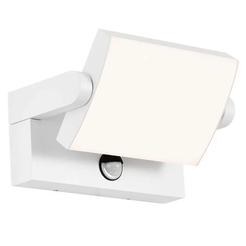 Lampa LED cu Senzor Miscare 17W IP65 4000K- Alb