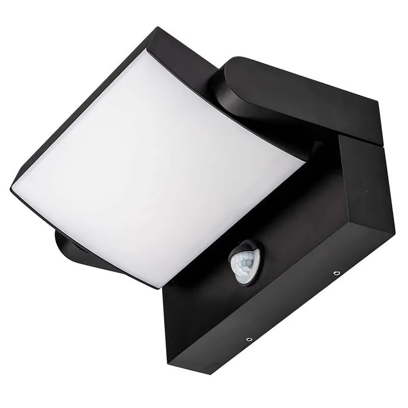 Corp Iluminat LED 17W cu Senzor IP65 - Negru
