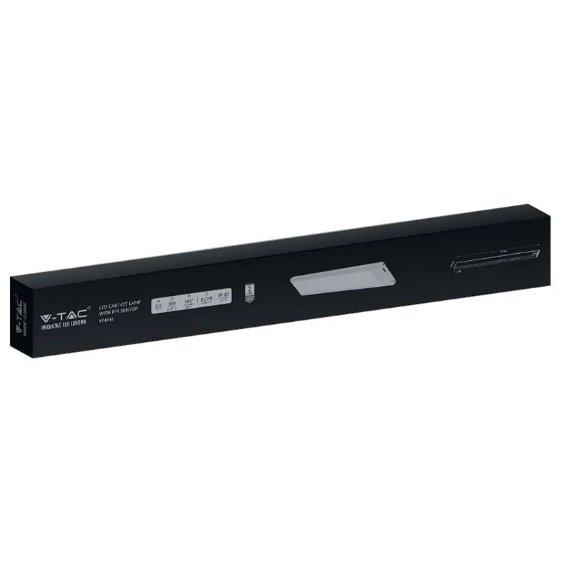 Corp Iluminat LED 1.5W 4000K IP20 cu Senzor Miscare - Argintiu