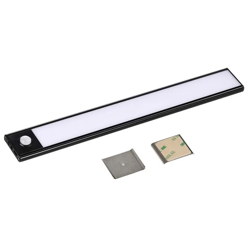 Corp Iluminat LED 1.5W 3000K IP20 cu Senzor Miscare - Negru