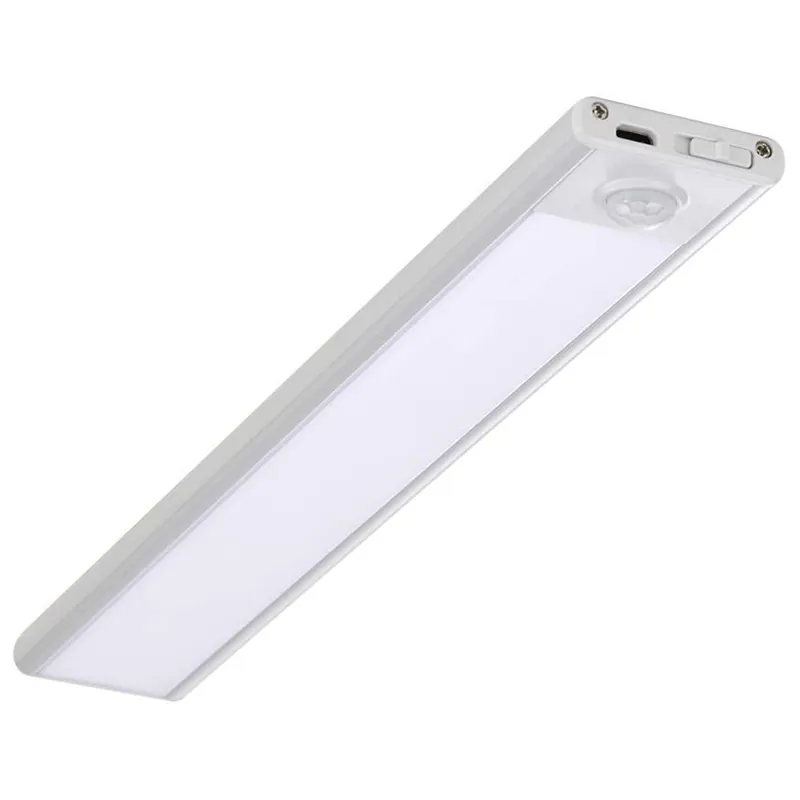 Corp Iluminat LED 1.5W 3000K IP20 cu Senzor Miscare - Argintiu