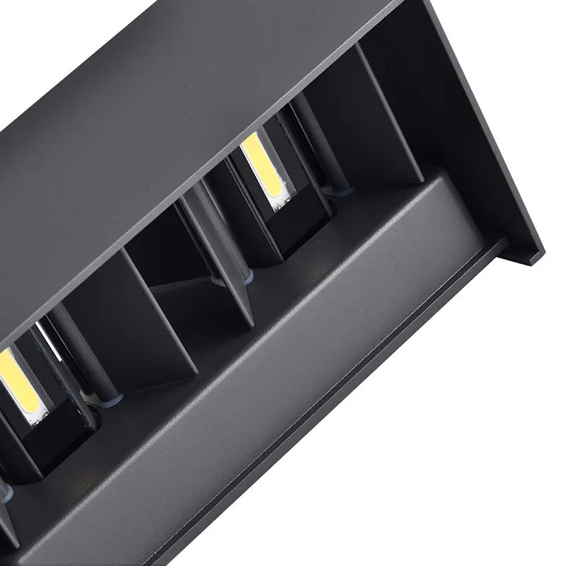 Corp Iluminat Perete IP65 24W 4000K  - Negru