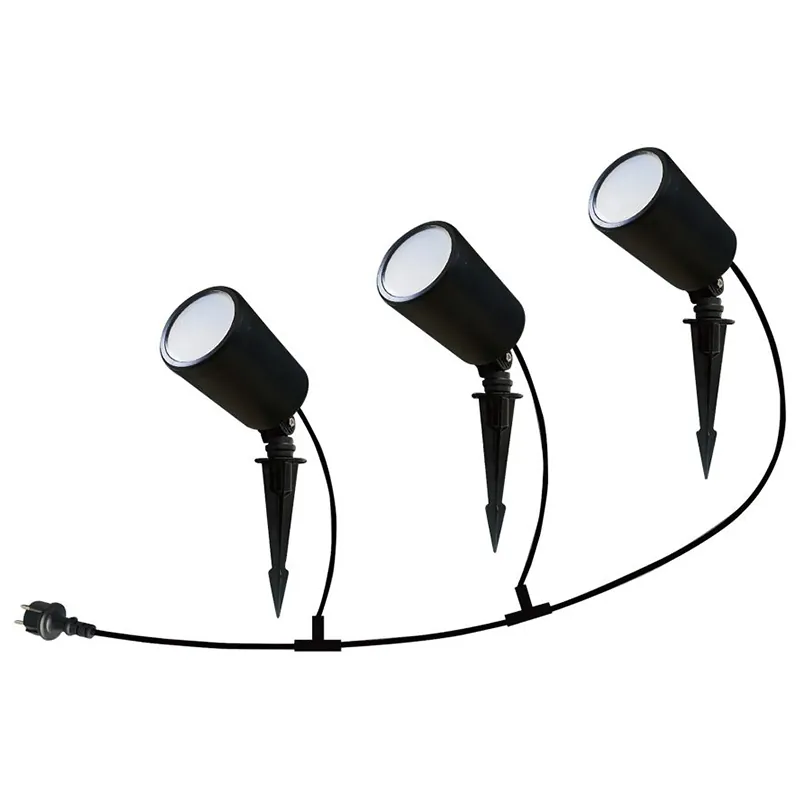Set Corp Iluminat LED RGB 3IN1 5.2W IP65 - Negru