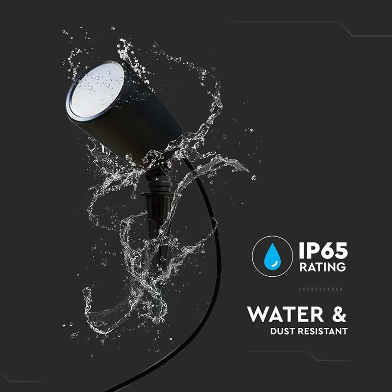 Set Corp Iluminat LED RGB 3IN1 5.2W IP65 - Negru