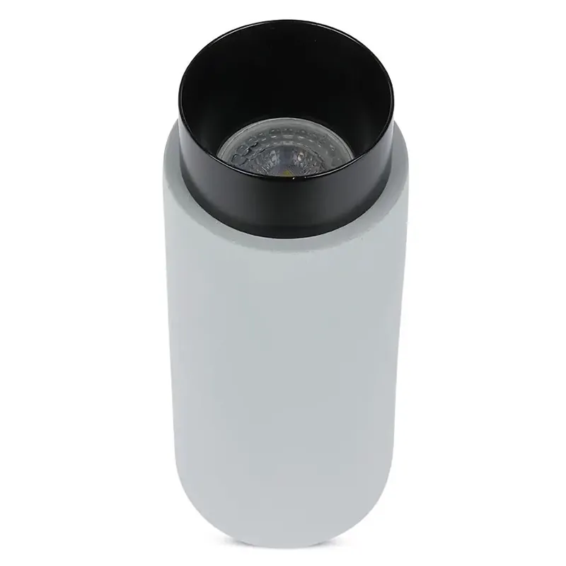 Corp Iluminat Soclu GU10 Gips/Metal - Negru/Gri