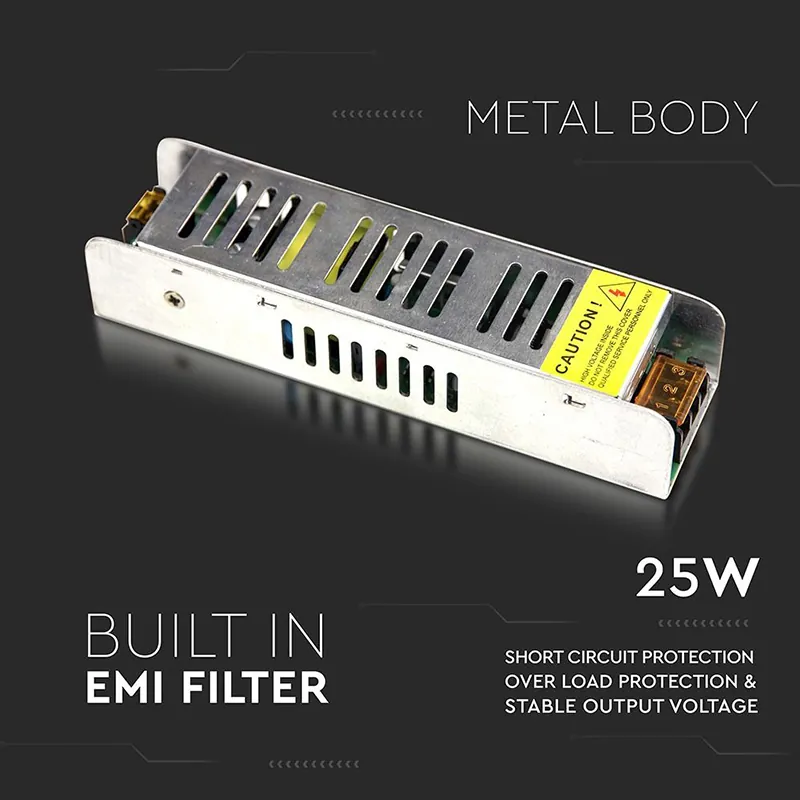Sursa Alimentare SMPS Slim 12V 25W 2.1A IP20