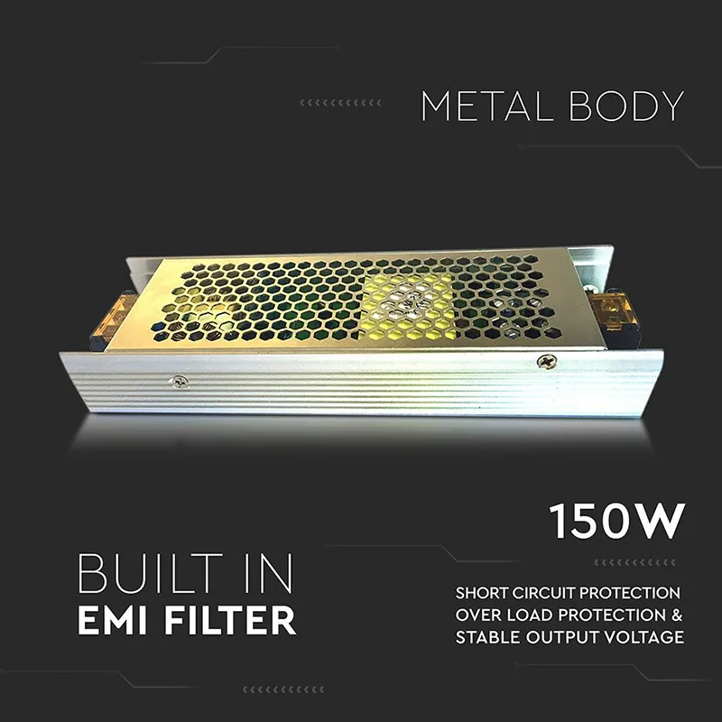 Sursa Alimentare SMPS Slim IP20 24V 6.5A 150W