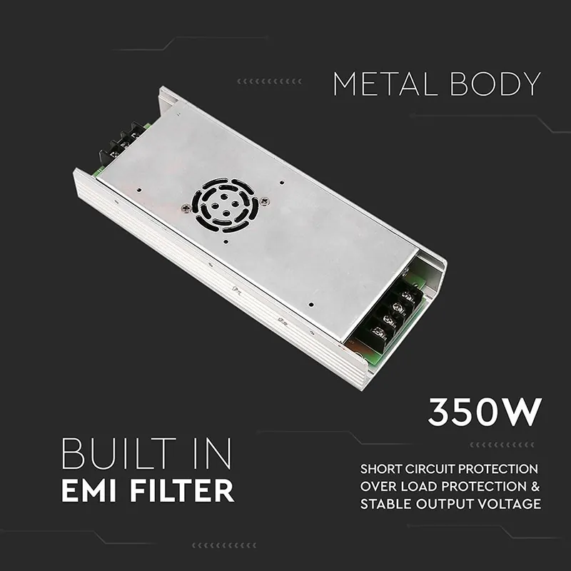 Sursa Alimentare SMPS Slim 12V 30A 350W