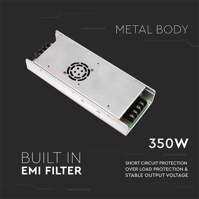 Sursa Alimentare SMPS Slim 24V 15A 350W