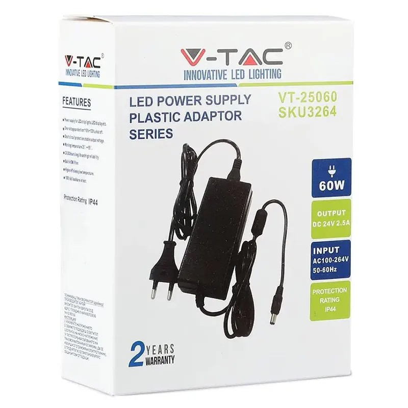 Sursa Alimentare SMPS Slim 24V 2.5A 60W
