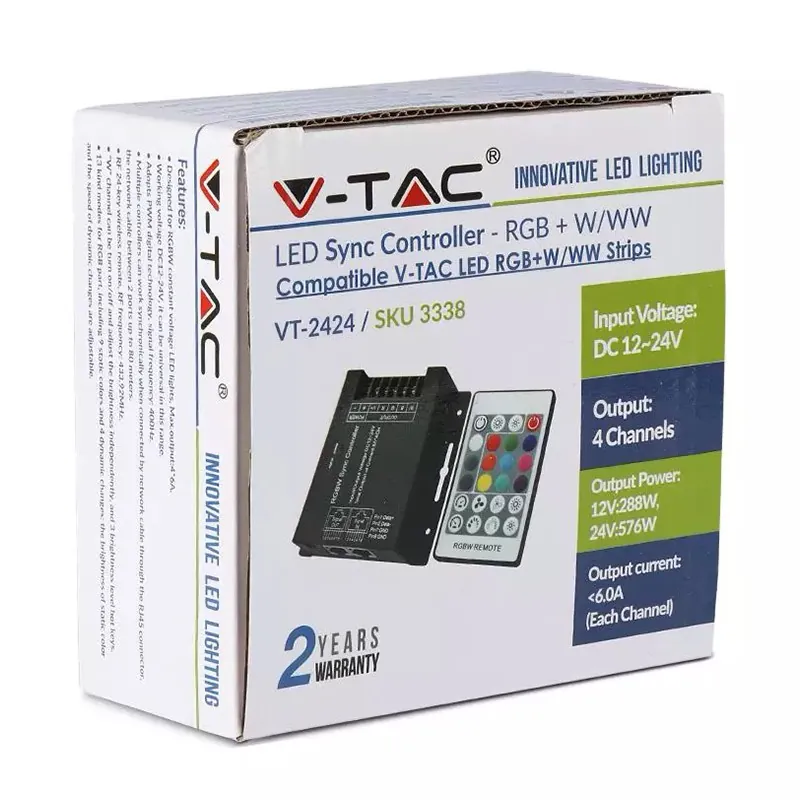 Controller Banda LED cu Dimmer 12V/24V