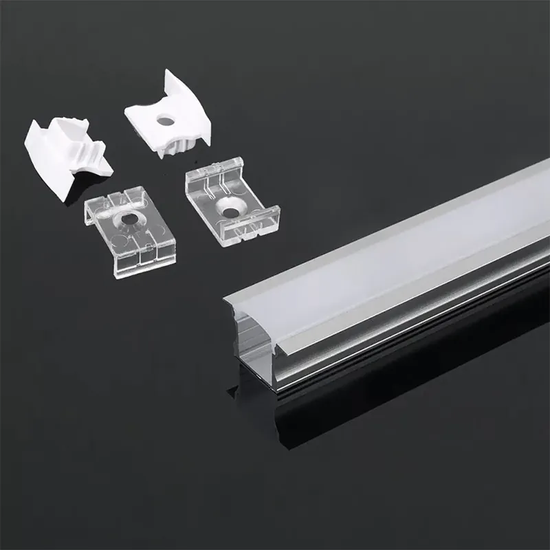 Profil Aluminiu pentru Banda LED 2M 23MM X1 5.5MM Mat