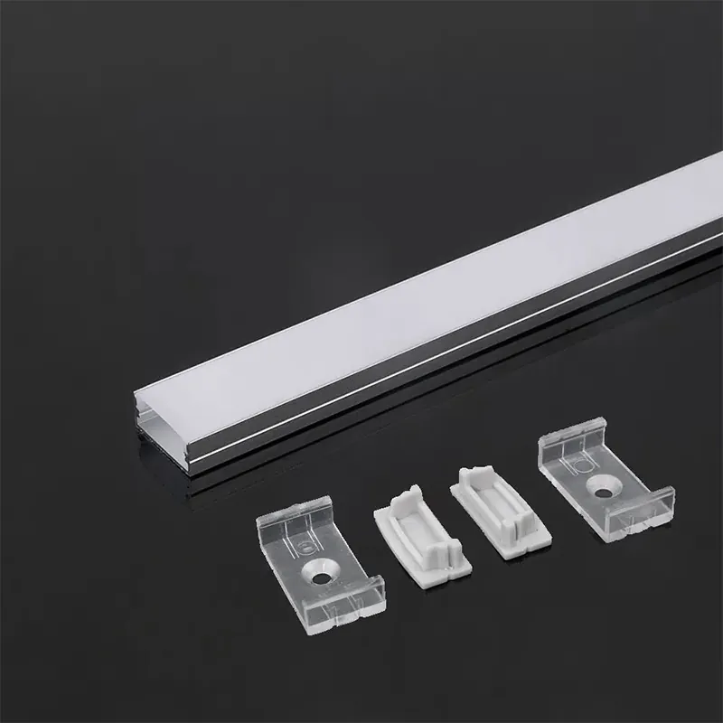 Profil Aluminiu pentru Banda LED 2M 23.5MM X 10MM Mat