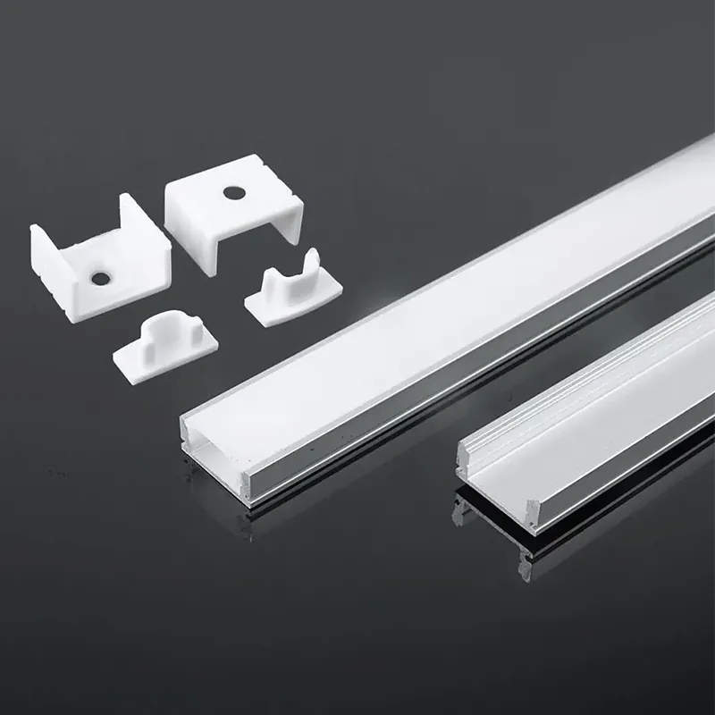 Profil Aluminiu pentru Banda LED 2M 17.4MM X 7.MM Mat