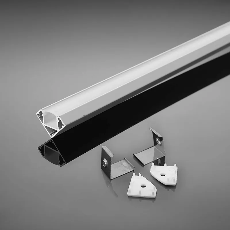 Profil Aluminiu pentru Banda LED 2M 19MM X 19MM Alb