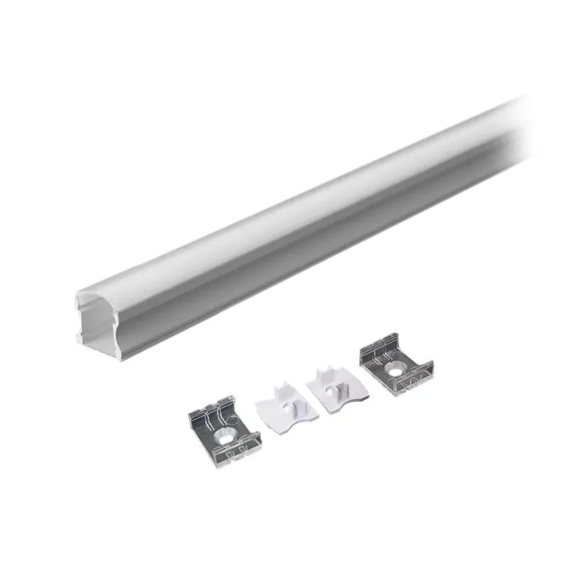 Profil Aluminiu pentru Banda LED 2M 17.2MM X 15.5MM Alb