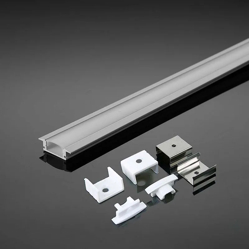 Profil Aluminiu pentru Banda LED 2M 24.7MM X 7MM Alb