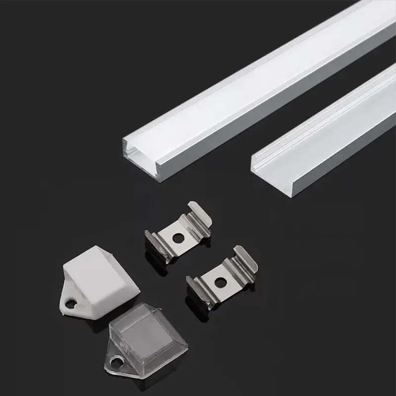 Profil Aluminiu pentru Banda LED 2M 16MM X 7.MM Alb
