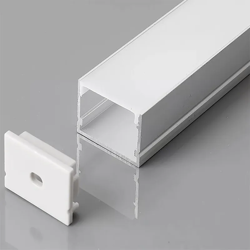 Profil Aluminiu pentru Banda LED 2M 30MM X 20MM Alb