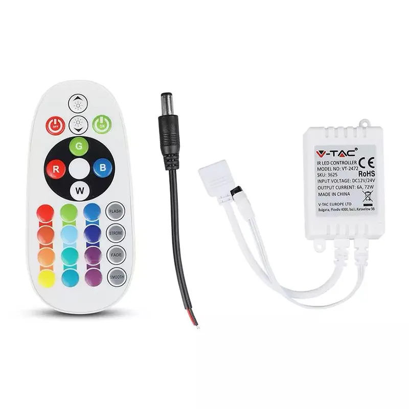 Controller Banda LED RGB 24 Butoane