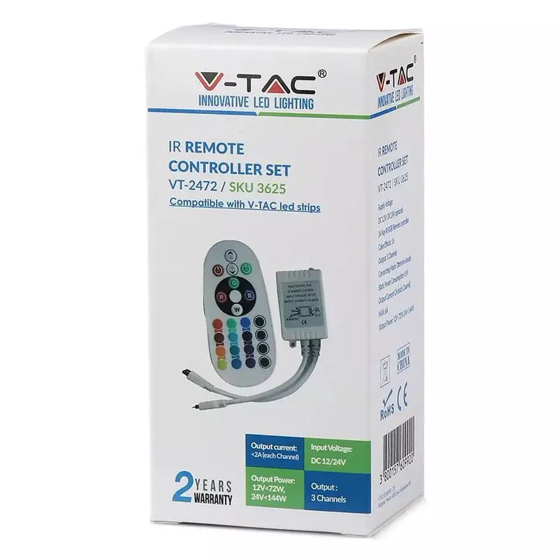 Controller Banda LED RGB 24 Butoane