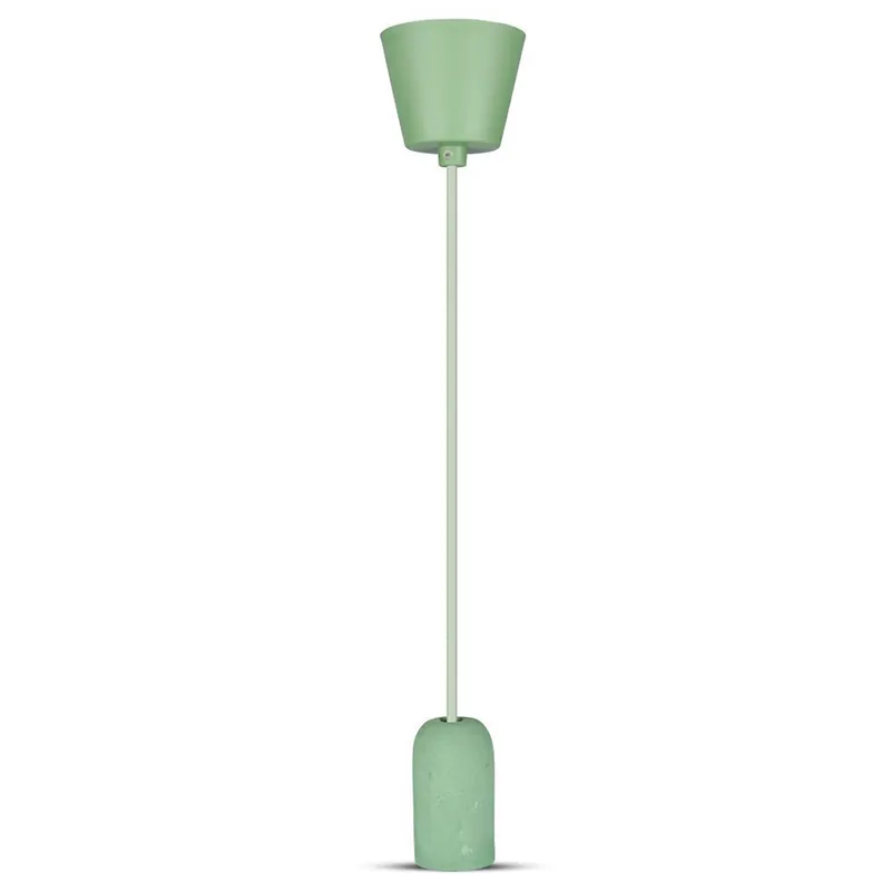 Pendul Tavan Soclu E27 - Verde