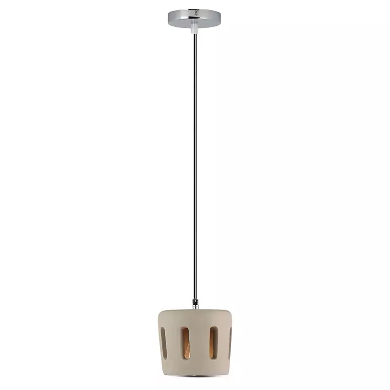 Pendul Tavan Max 60W IP20 Abajur Ceramic 20CM