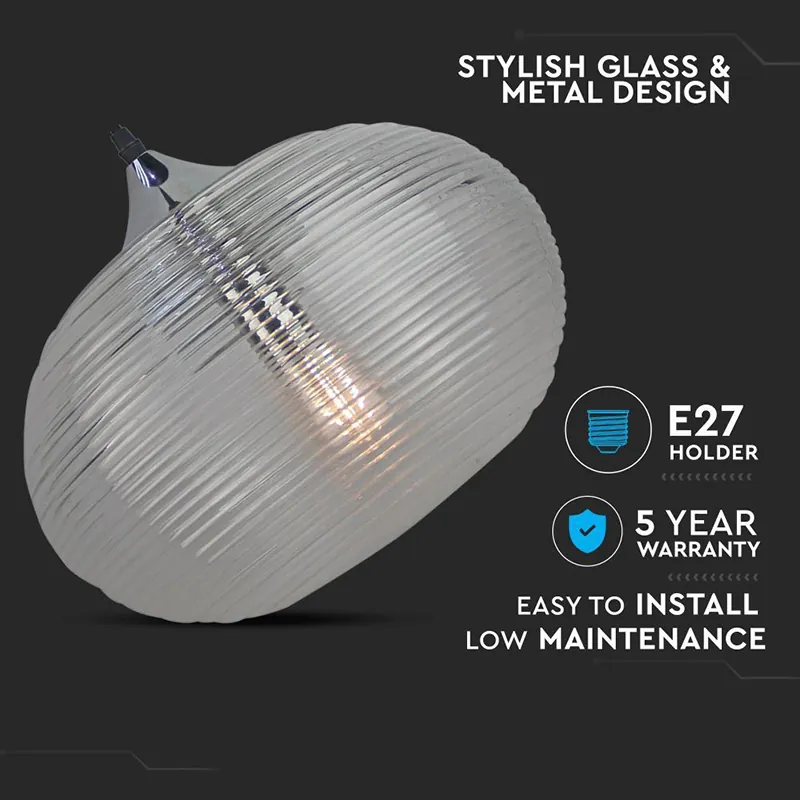 Pendul Tavan Soclu E27 33X38X10CM Diamond