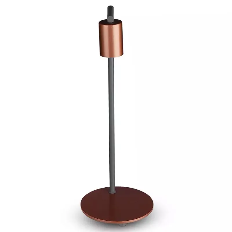 Lampa Birou Soclu E27 - Bronz Rosu