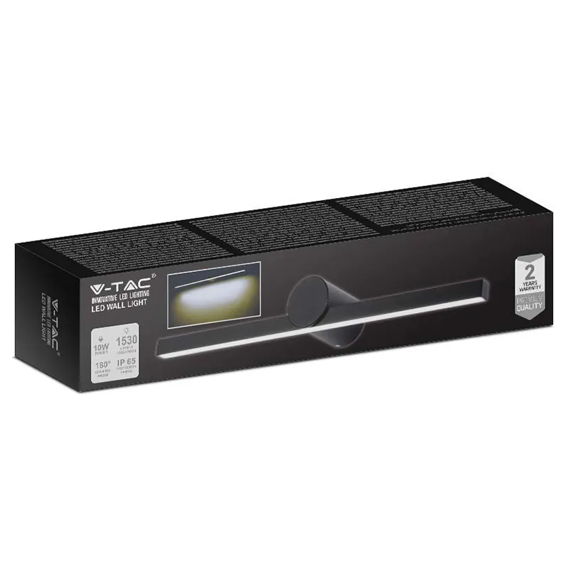 Corp Iluminat LED Montaj Deasupra Oglinzii 10W 3000K - Negru