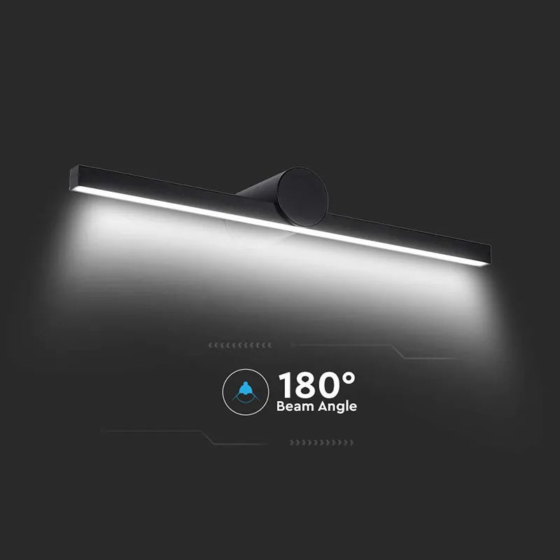 Corp Iluminat LED Montaj Deasupra Oglinzii 10W 4000K - Negru