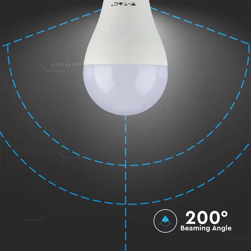 Bec LED A65 E27 17W 4500K Alb Neutru