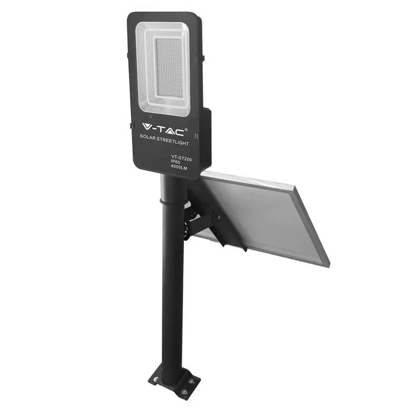 Corp Iluminat Stradal LED Solar 50W 4000K Alb Neutru