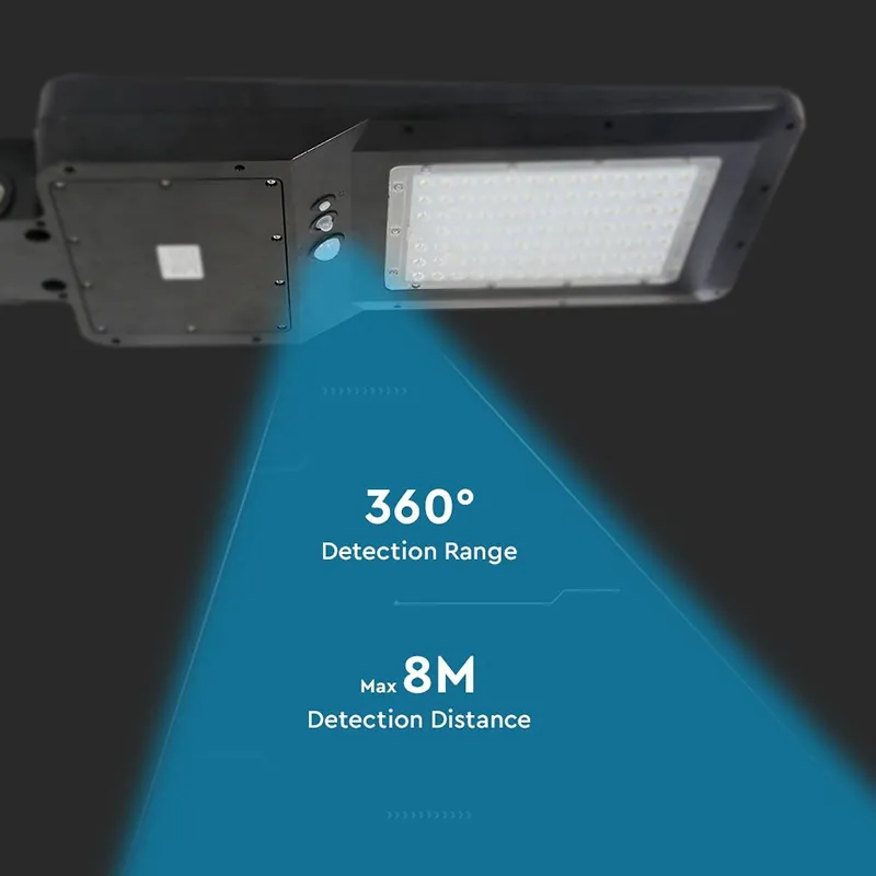 Corp Iluminat Stradal LED Solar 40W 4000K Alb Neutru
