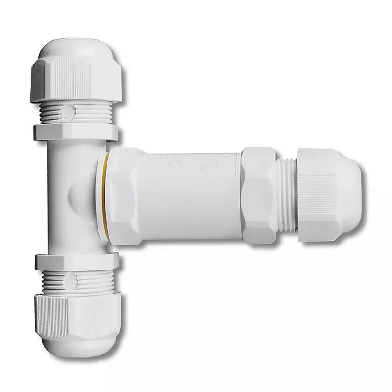 Conector Terminal T 8-12MM IP68 - Negru