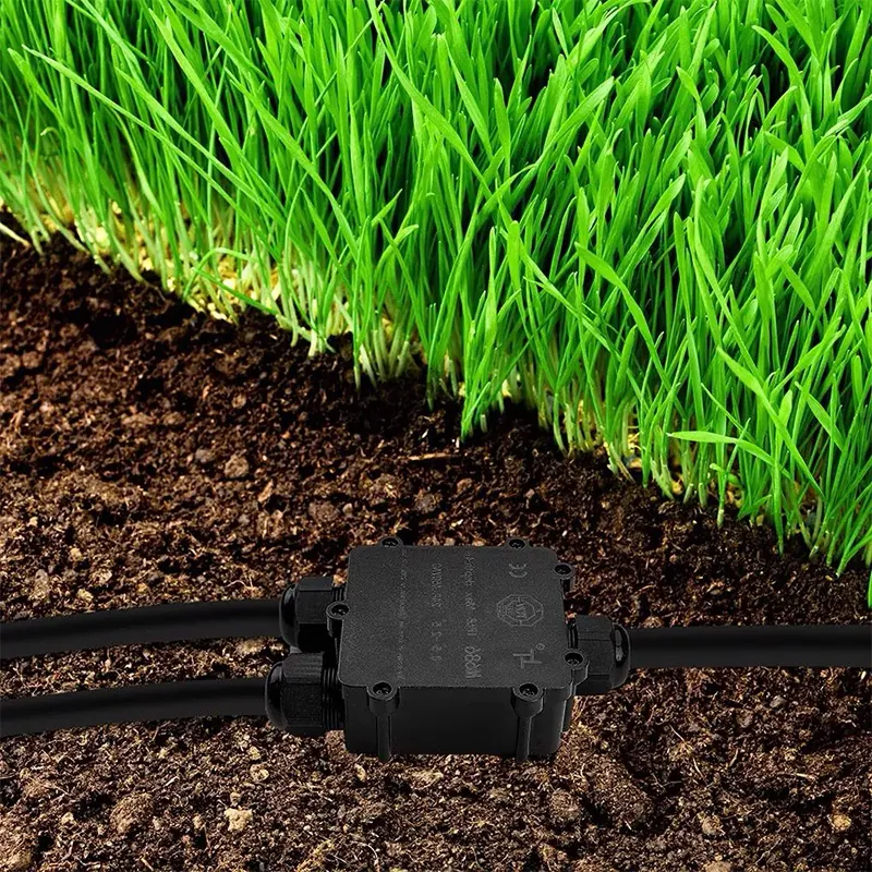 Conector Terminal 8-12MM IP68 - Negru