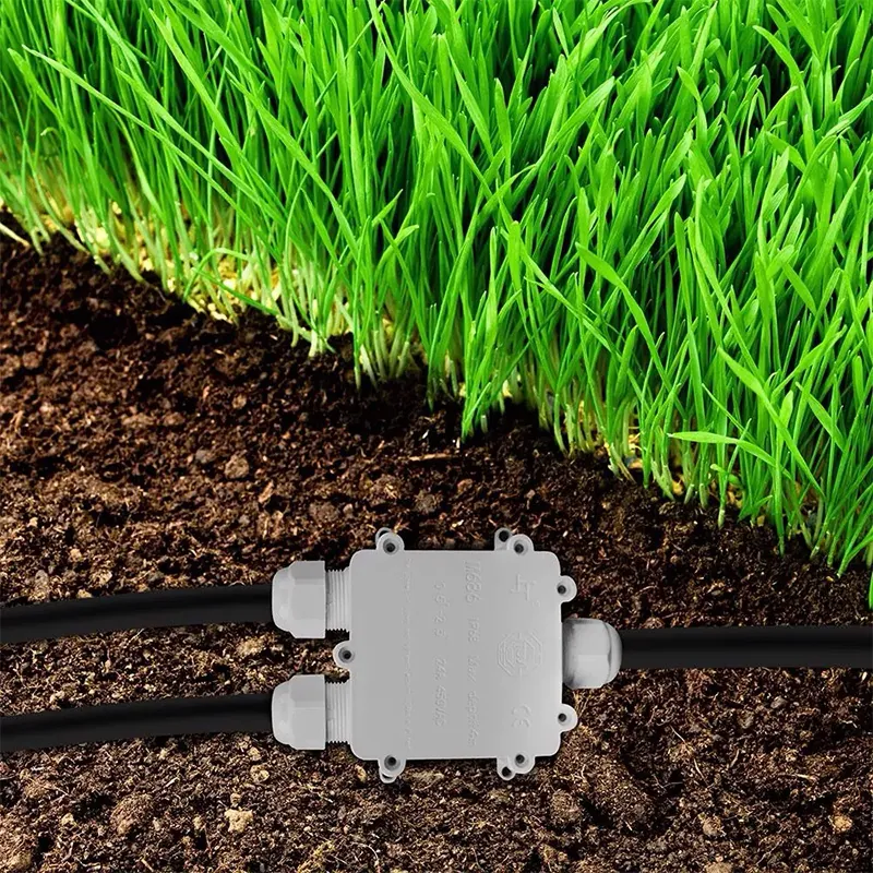 Conector Terminal 8-12MM IP68 - Alb