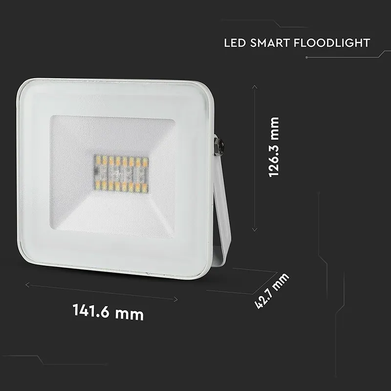 Reflector LED Smart RGB + Alb 20W  IP65 - Alb