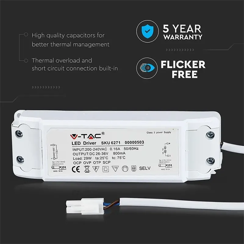 Alimentator Panou LED 29W A++ Anti Palpait