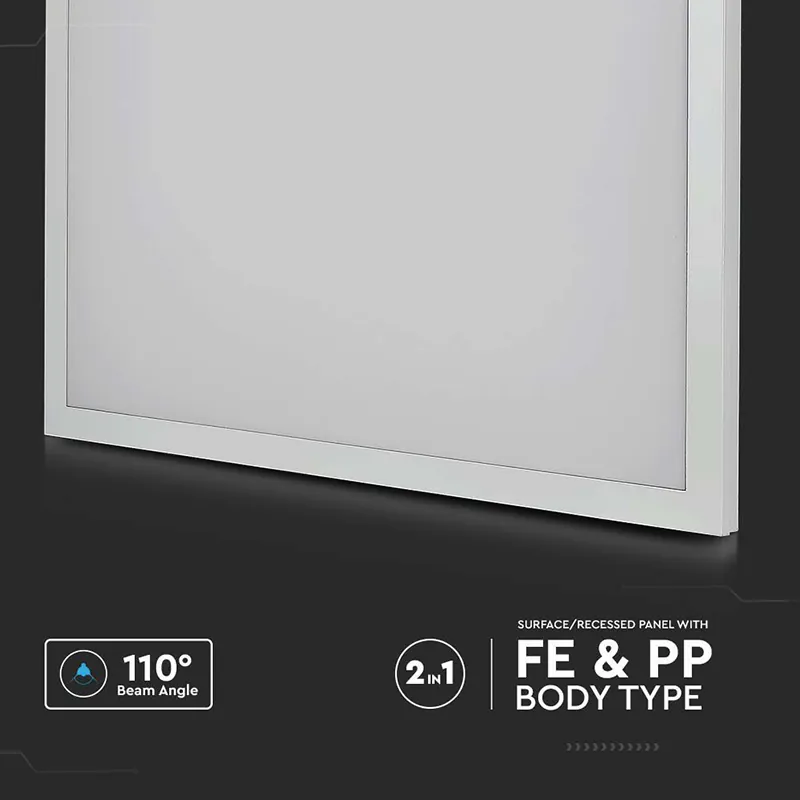 Panou LED 36W 2IN1 60CM X 60CM 3960LM 6400K Alb Rece
